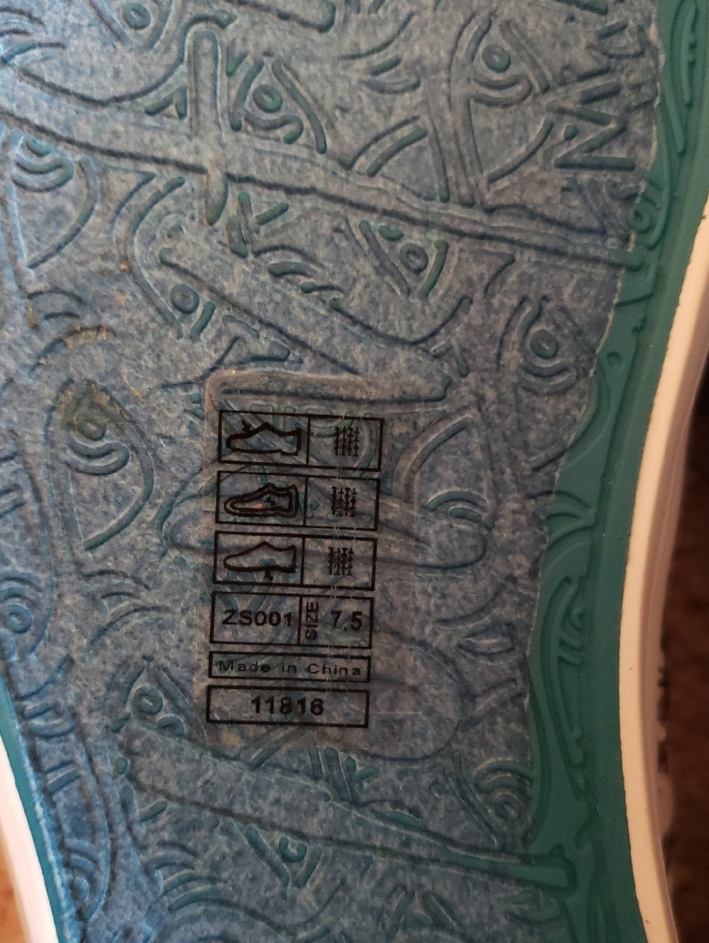 NWOT Blowfish Marley Floral Sneakers - Picture 8 of 8